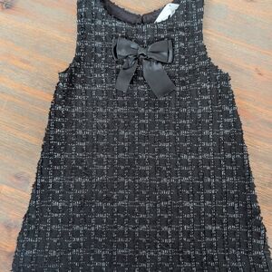 H&M Black Tweed Kids Formal Dress